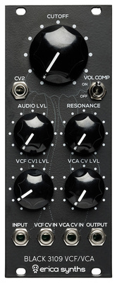 Erica Synths Black 3109 VCF/VCA