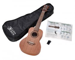 Luna Guitars Vintage Mahogany Concert Pack